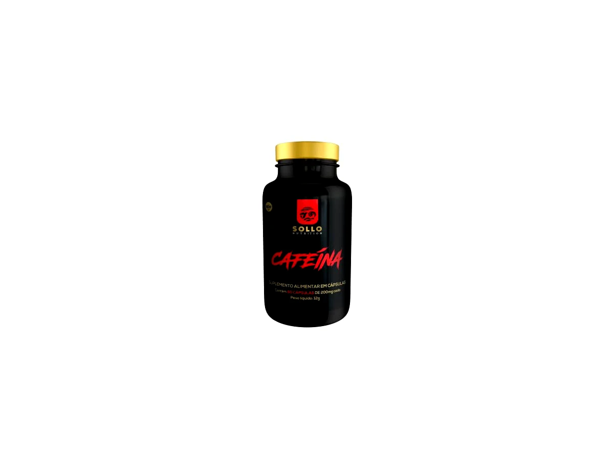 Revisão Cafeína 200mg - 60 Cápsulas - Sollo Nutrition: o estímulo na medida certa para a rotina de trabalho e estudos