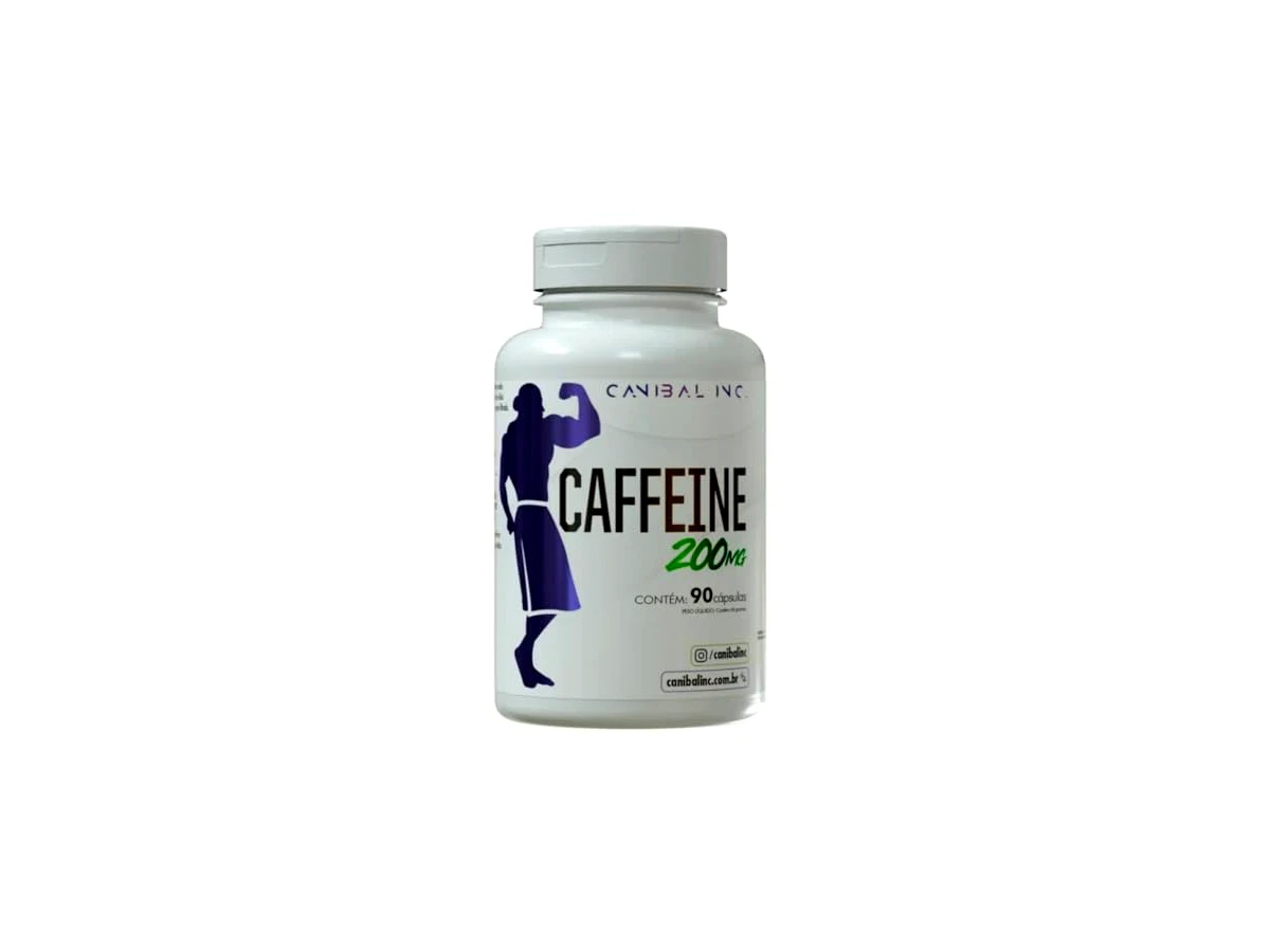 Revisão Cafeína 200mg (90 cápsulas) - Canibal Inc: O estímulo na medida certa para a rotina diária sem efeito rebote