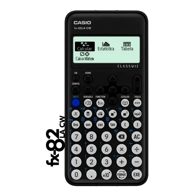 teste Calculadora Científica Casio 300 Funções FX-82LACW-W4-DT