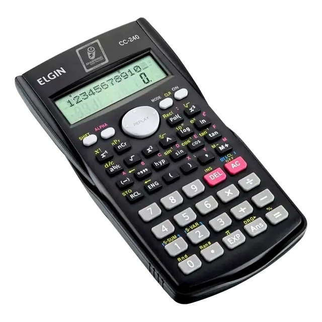 teste Calculadora Científica Elgin 240 Funções CC240