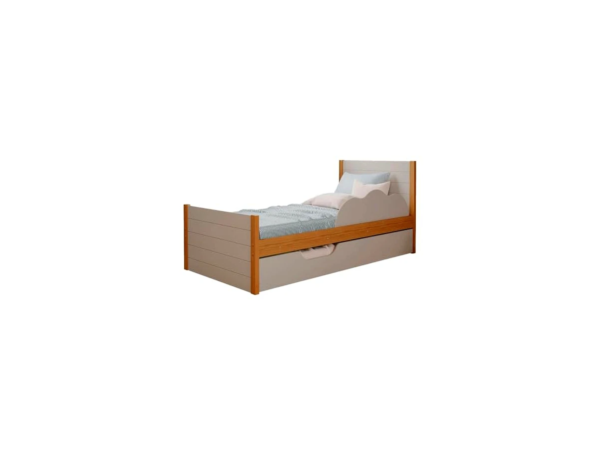 Revisão Bicama Infantil Elza 100% MDF Off White com Cama Auxiliar - Cimol: a solução definitiva para quartos pequenos e visitas