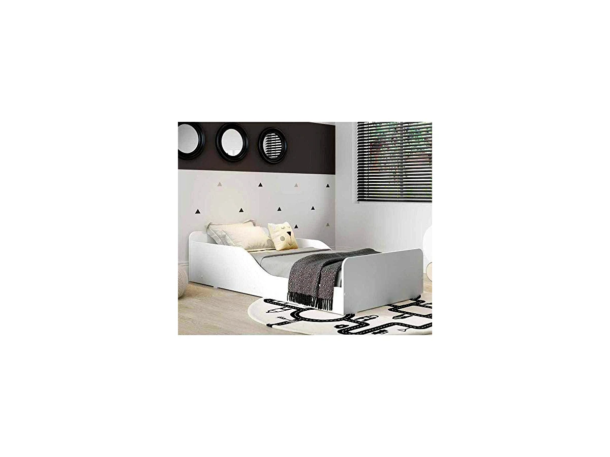 Revisão Cama Infantil Solteiro Montessoriana 100% MDF Branca: a transição mais barata e segura do berço, mas com vida útil curta
