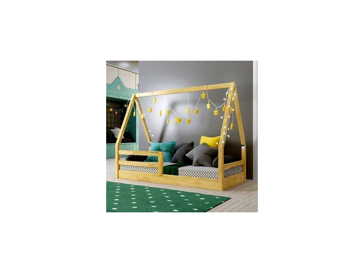 Revisão Mini Cama Montessoriana Cabana Dudu com Colchão - Rodmóveis: o charme rústico que exige um pouco de ginástica na rotina