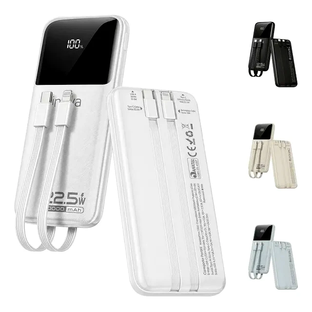 teste Carregador Portátil Inova 10000mAh 22.5W