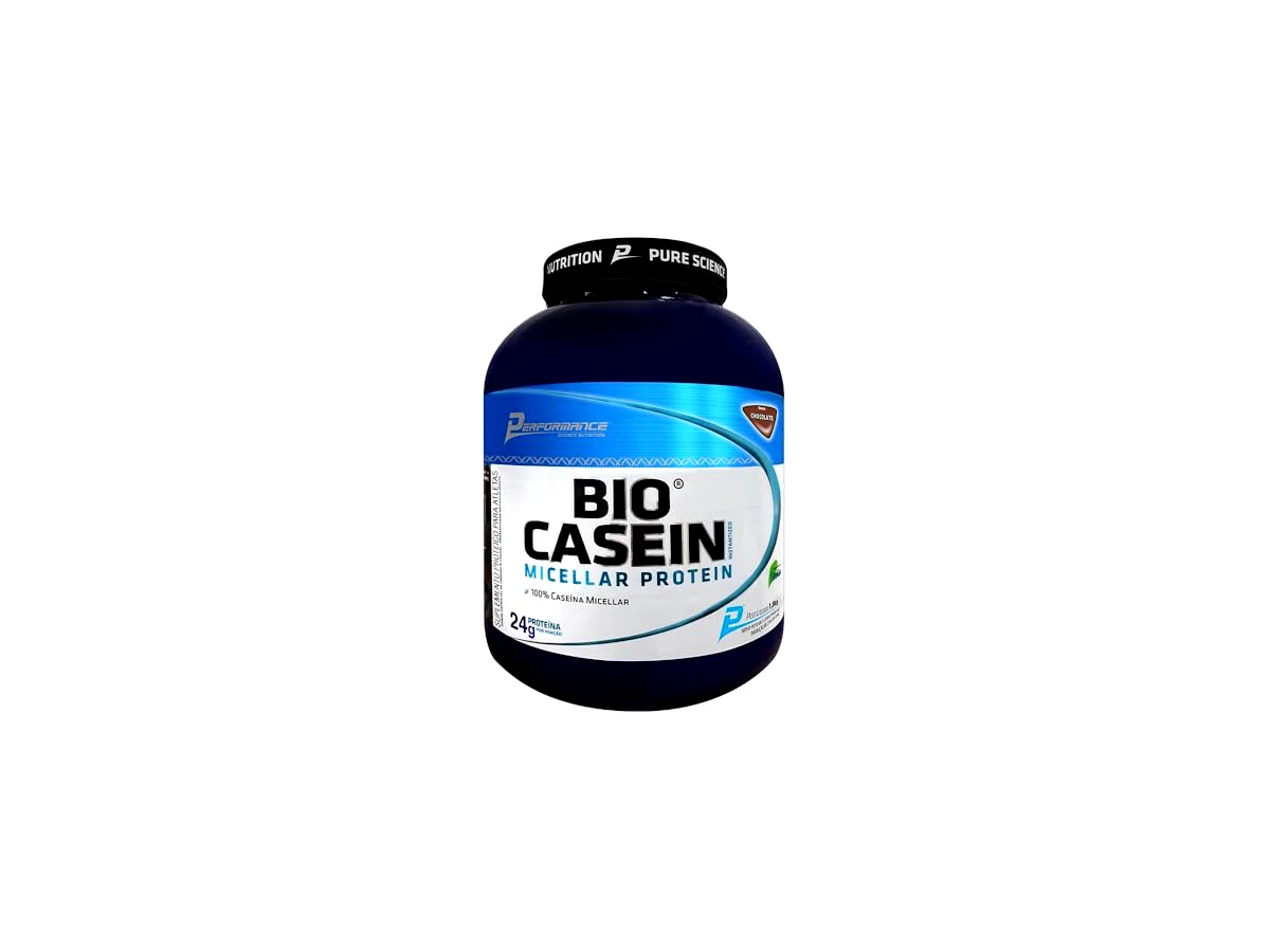 Caseína Micelar em Pó Bio Casein 1,8kg - Performance Nutrition (Baunilha)