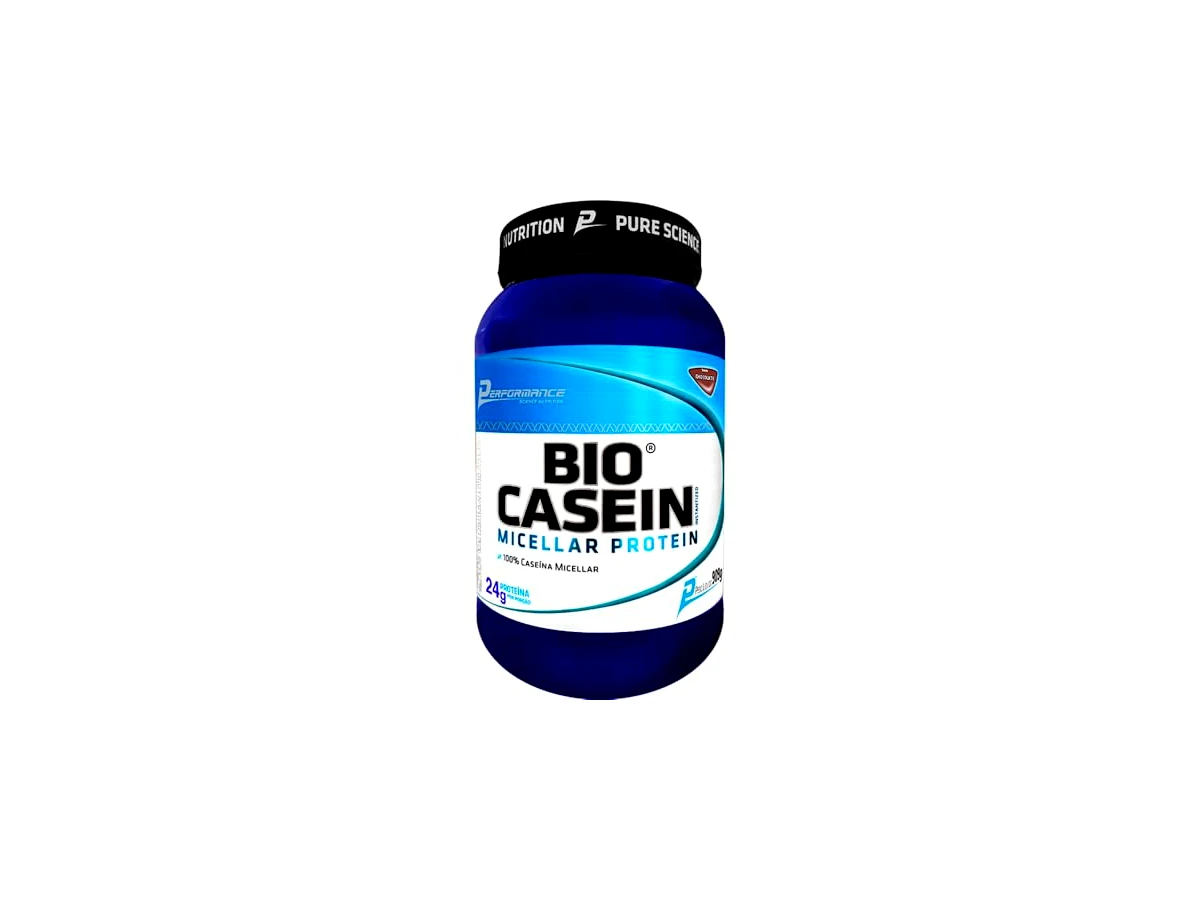 Caseína Micelar em Pó Bio Casein 909g - Performance Nutrition (Morango)