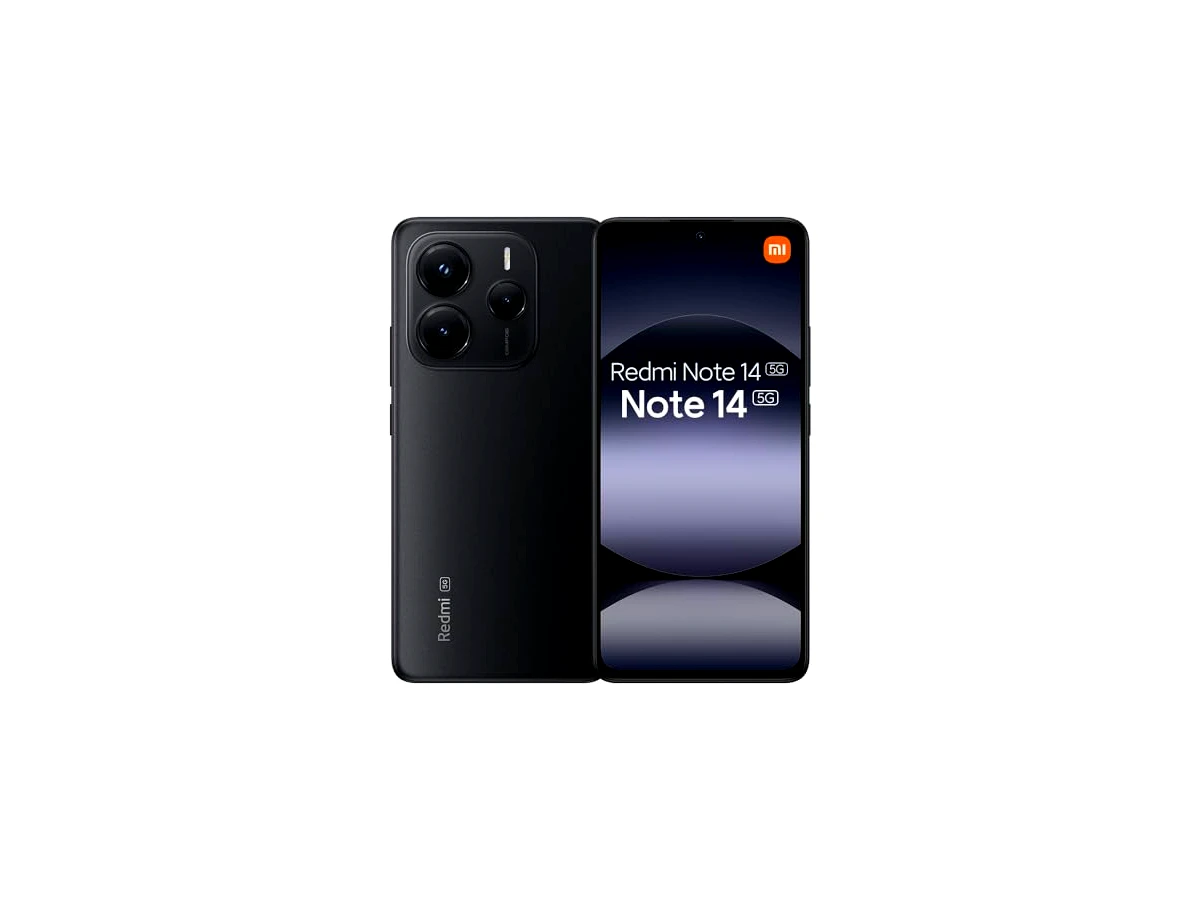 Smartphone Xiaomi Redmi Note 14 5G NFC Midnight Black (Preto) 8GB RAM 256GB ROM