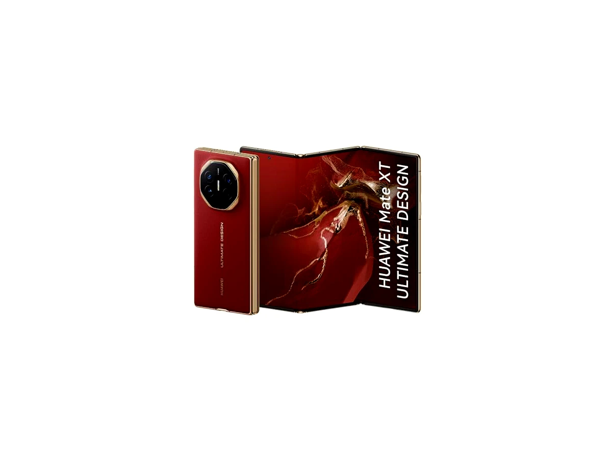 Revisão Smartphone, HUAWEI Mate XT ULTIMATE DESIGN, Celular 16GB+1TB, Design Fino com Três Dobras, Tela HUAWEI X-True de Alta Resolução de 10,2 polegadas, Câmera XMAGE de Ultra Abertura, Vermelho: O auge do luxo e da produtividade móvel com concessões
