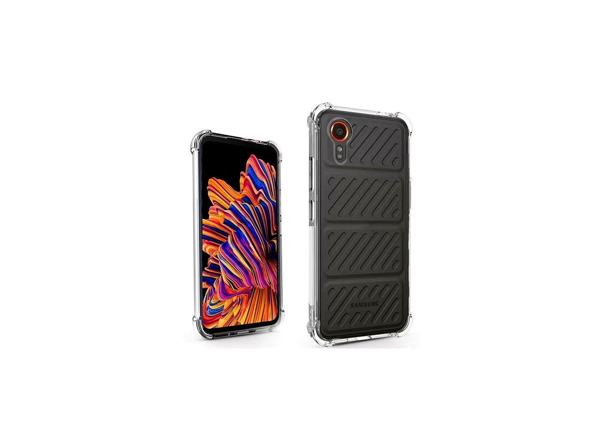 Revisão Capa transparente para Samsung Galaxy XCOVER 7 transparente unissex à prova de choque flexível TPU slim fit transparente para Samsung XCOVER 7 capa (transparente): básica, ergonômica, mas anunciada com preço abusivo