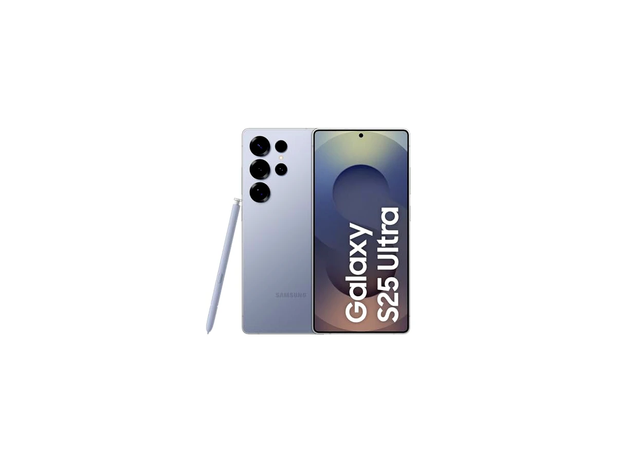 Celular Samsung Galaxy S25 Ultra 5G, 256GB, 12GB RAM, Câmera Quádrupla de 200+50+10+50, Tela Grande de 6.9", Titânio Azul