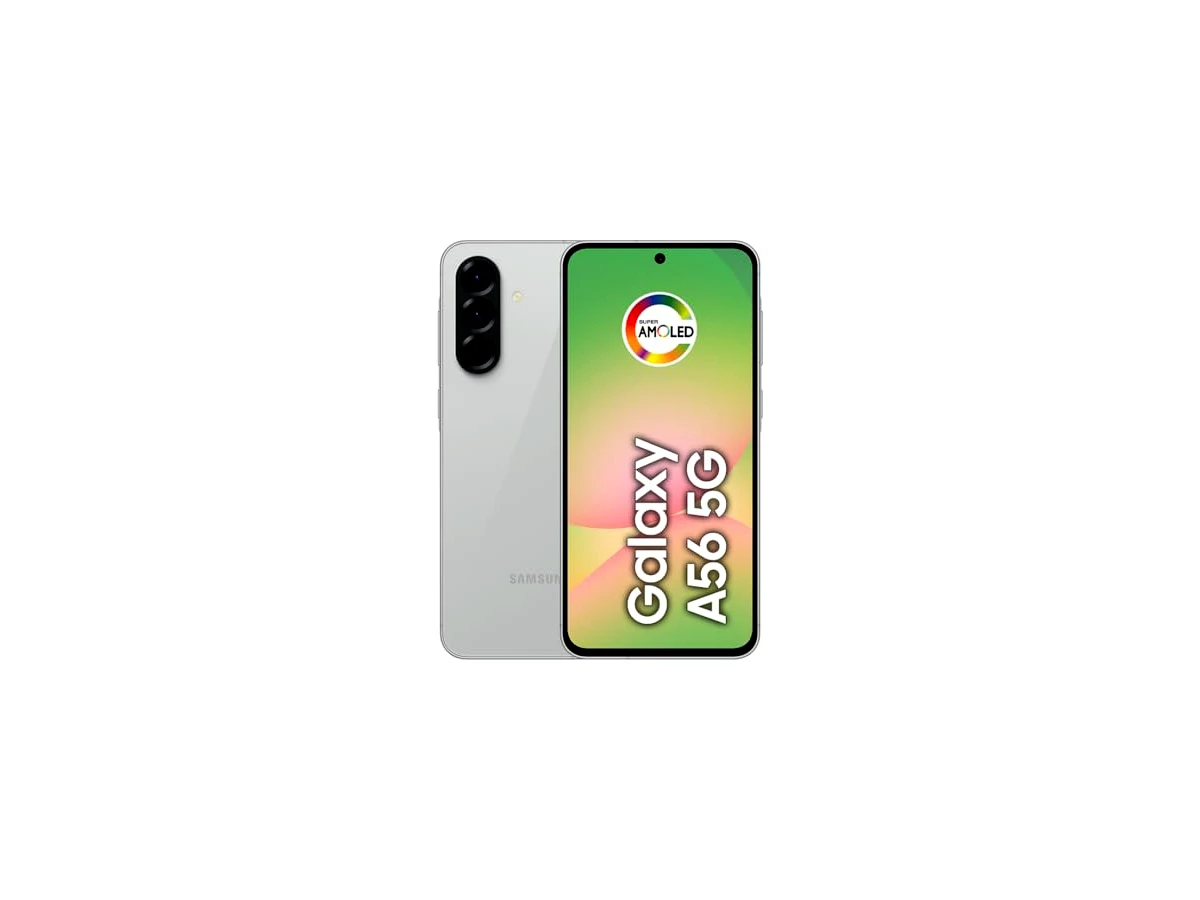Revisão Smartphone Samsung Galaxy A56 5G 256GB, 8GB RAM, Câmera 50MP, IP67, Super AMOLED 6.7", Recursos AI, Cinza: O intermediário definitivo para o competitivo