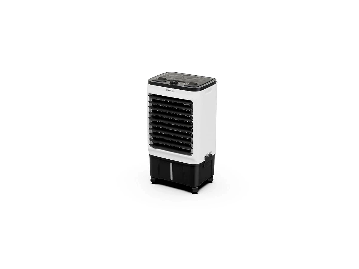 Revisão Climatizador de Ar Frio Ventisol Portátil Nobre 8 Litros CLIN8-01 (110V) Branco e Cinza: a melhor força de vento para salas amplas