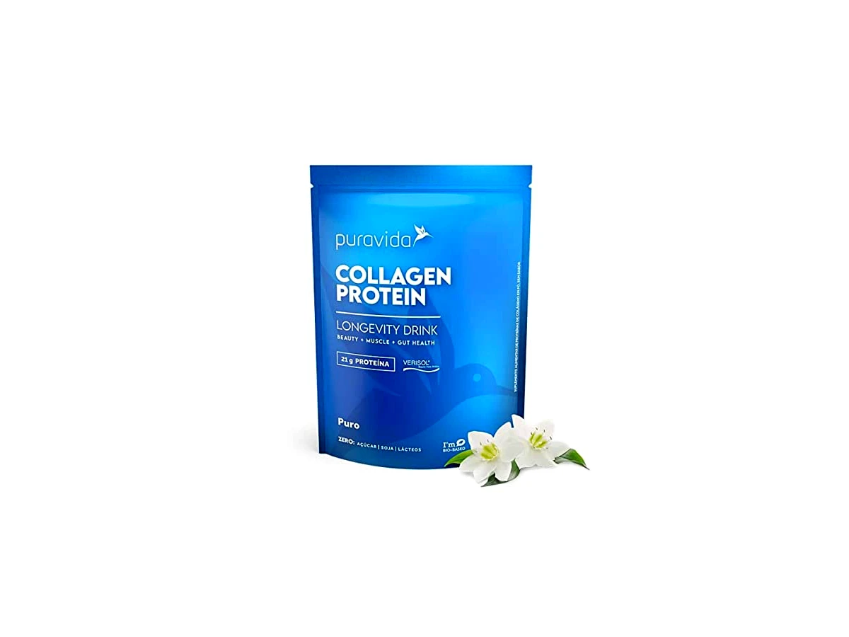 Revisão Collagen Protein Peptídeos de Colágeno Verisol Sabor Neutro Pote 450g - Puravida: o substituto ideal do whey para a pele e músculos