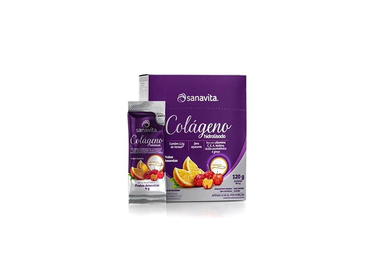 Revisão Sanavita Colágeno Hidrolisado Verisol com Ácido Hialurônico Sabor Frutas Amarelas (Lata 270g): O melhor custo-benefício preventivo, mas com ressalvas na embalagem