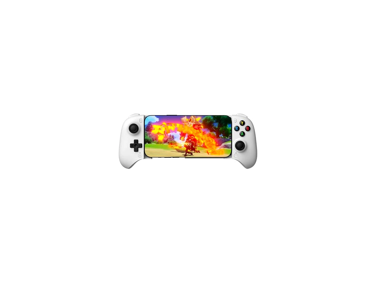 Revisão 8Bitdo Ultimate Mobile Gaming Controller for Android devices, Bluetooth Mobile Game Controller with Hall Effect Joysticks and Hall Triggers (White): O conforto dos consoles em celulares médios
