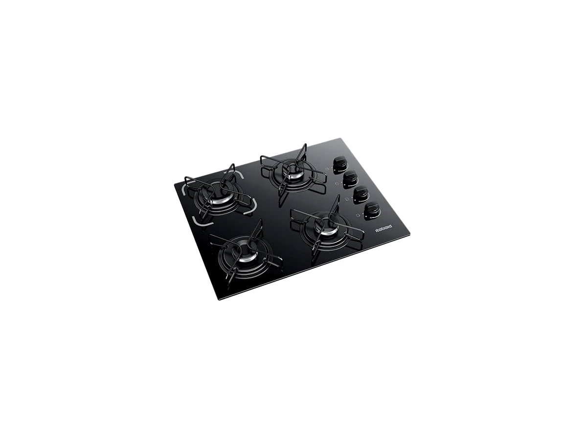 Revisão Cooktop a Gás 4 Bocas Itatiaia Essencial Bivolt Vidro Temperado Preto: A melhor porta de entrada para cozinhas planejadas