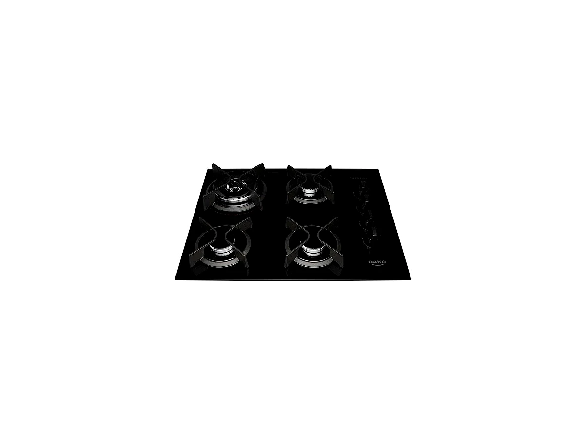 Revisão Dako Supreme 300001513, 4 bocas a gás, tripla chama, vidro preto, bivolt — versão cooktop, não o fogão Supreme Glass: O campeão do custo-benefício para fervuras e fogo baixo