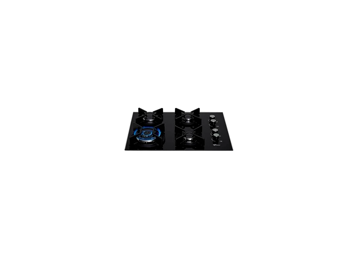 Revisão Fischer Infinity 4Q TC 26297-57076, 4 bocas a gás, vidro preto, bivolt — não confundir com o Fit Line 26299-57078: desempenho insuperável para quem cozinha muito