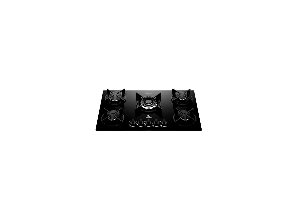 Revisão Cooktop a Gás 5 Bocas Electrolux Experience com Mesa de Vidro Preto e Multi Chama (KE5GC): o equilíbrio entre aderência e limpeza rápida