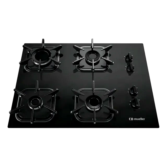 teste Cooktop Mueller a Gás 4 Bocas MCG4BK