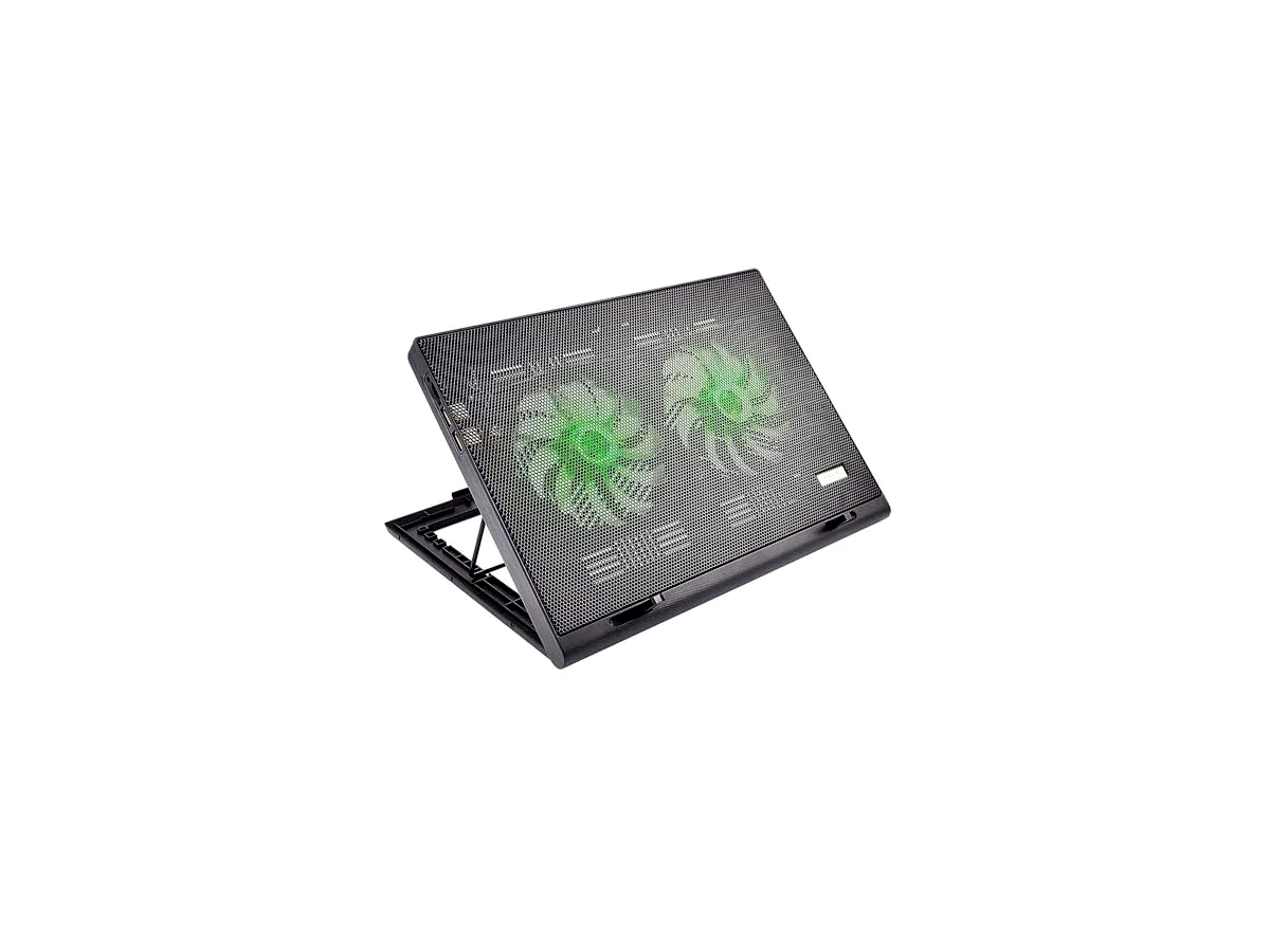 Revisão Cooler Para Notebook Warrior Power Gamer Led Verde - Ac267: A opção de entrada com visual verde que alivia o aquecimento básico
