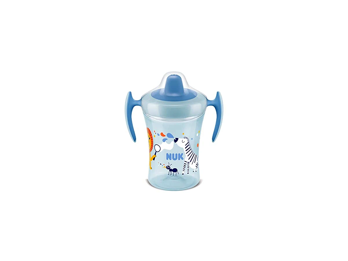 Copo de Transição Evolution Trainer Cup com Bico de Silicone e Alças Antideslizantes 230ml NUK PA7625-1B