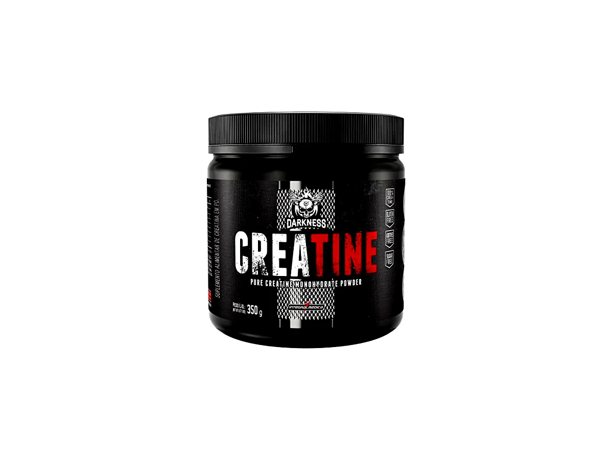 Revisão Creatine Creapure® Darkness - 120 Cápsulas: praticidade para treinos intensos, mas com ressalvas no rótulo