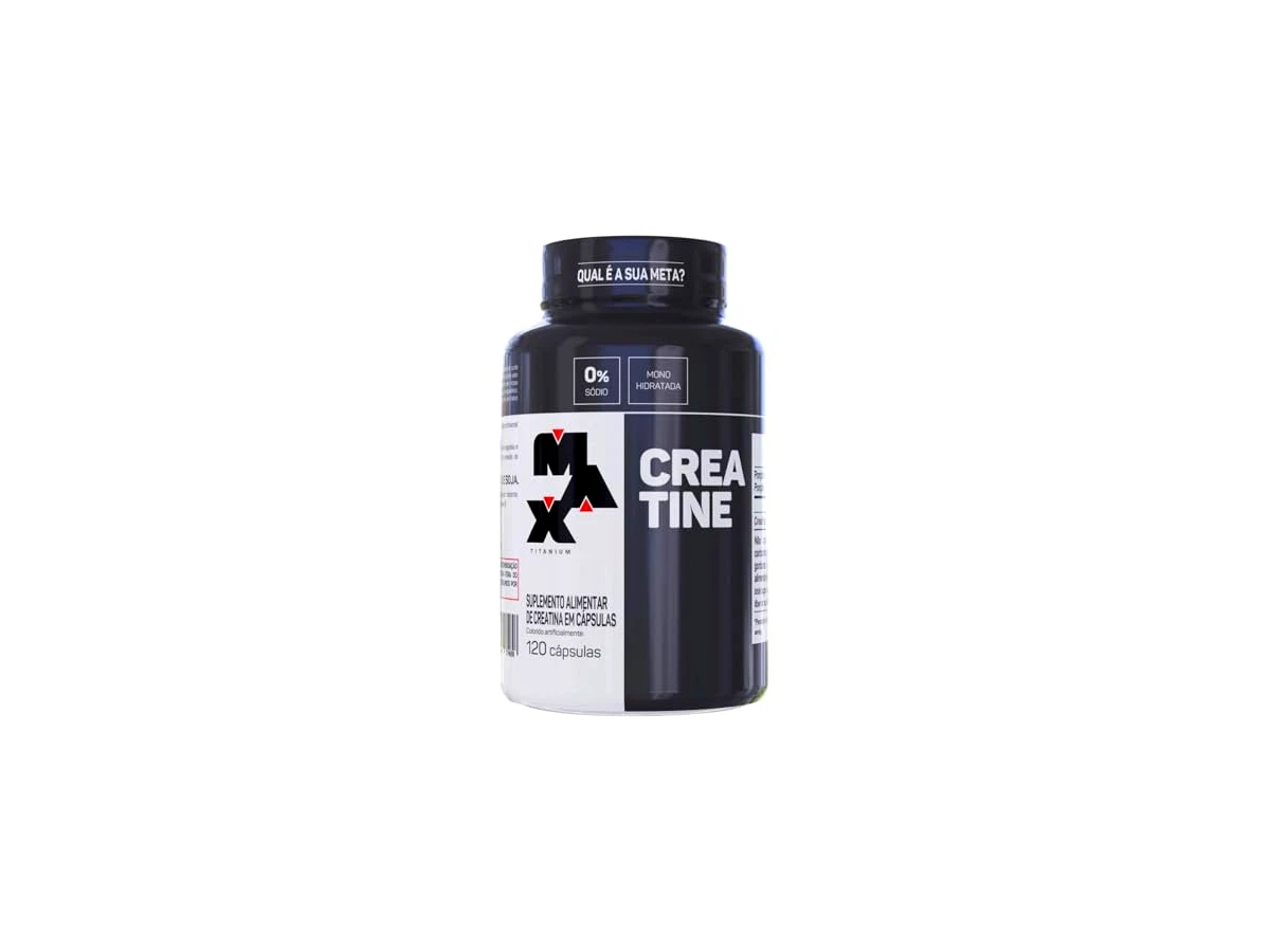 Revisão Creatine Max Titanium - 120 Cápsulas: A salvadora para compras de última hora, com ressalvas na fórmula