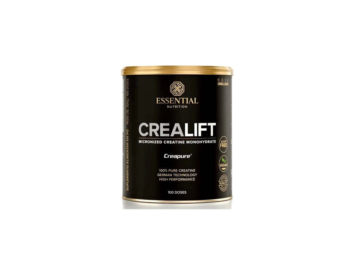 Revisão Creatina 100% Pura Creapure em Pó 300g - Essential Nutrition: a experiência mais confortável e segura para engolir