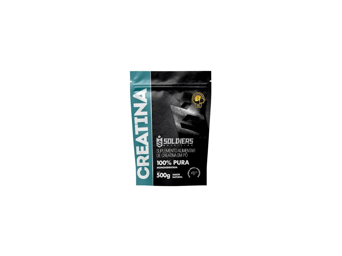 Revisão Creatina Monohidratada 100% Pura Soldiers Nutrition Pacote Refil (500g): Rendimento imbatível sem abrir mão da pureza testada