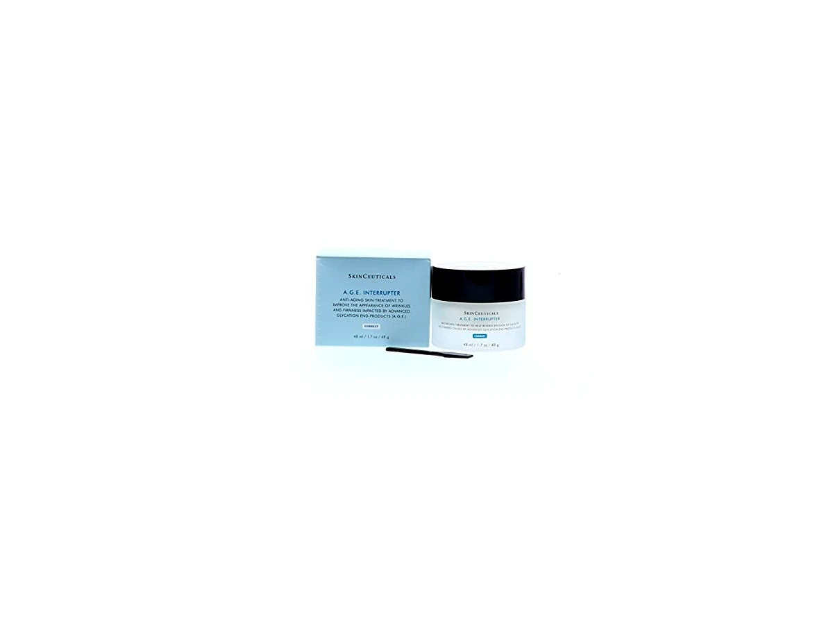 Revisão SkinCeuticals A.G.E. Interrupter Advanced Creme Antissinais 48g: o investimento de luxo contra a flacidez severa e glicação