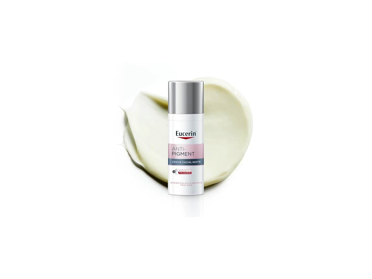 Revisão Eucerin Anti-Pigment Creme Facial Noturno 50ml: clareamento eficaz e gentil enquanto você dorme