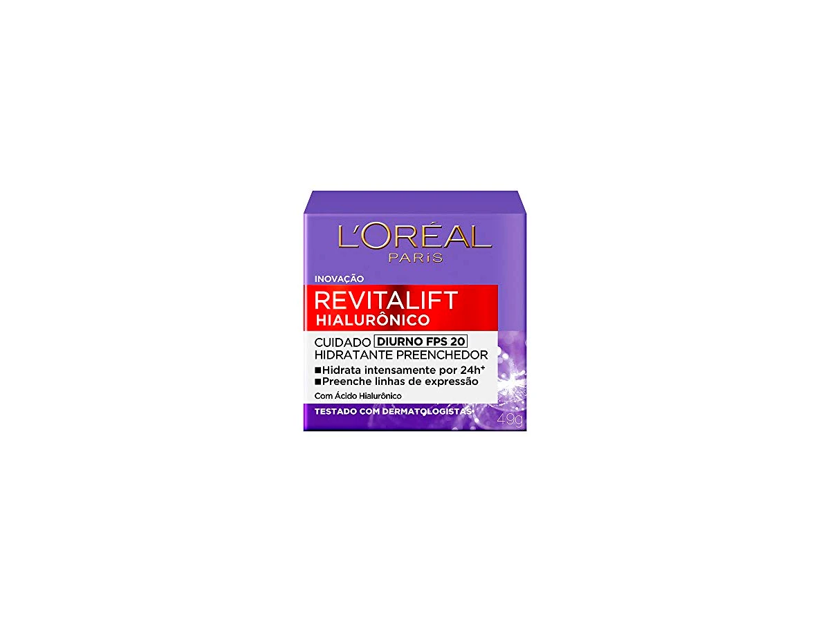 Revisão L'Oréal Paris Revitalift Hialurônico Creme Facial Diurno Anti-Idade FPS 20 49g: a escolha pragmática e econômica para a rotina diurna