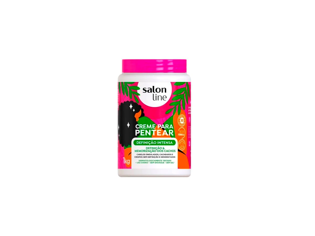 Revisão Creme de Pentear Salon Line Definição Intensa Pote 1kg: o gigante do custo-benefício para cabelos volumosos