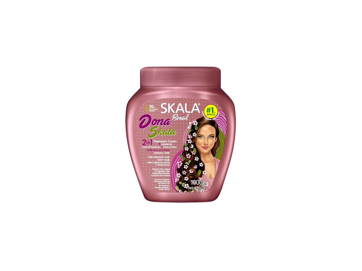Revisão Skala Expert Dona Skala Creme de Tratamento 2 em 1 1000g: a nutrição certa para domar lisos e ondulados