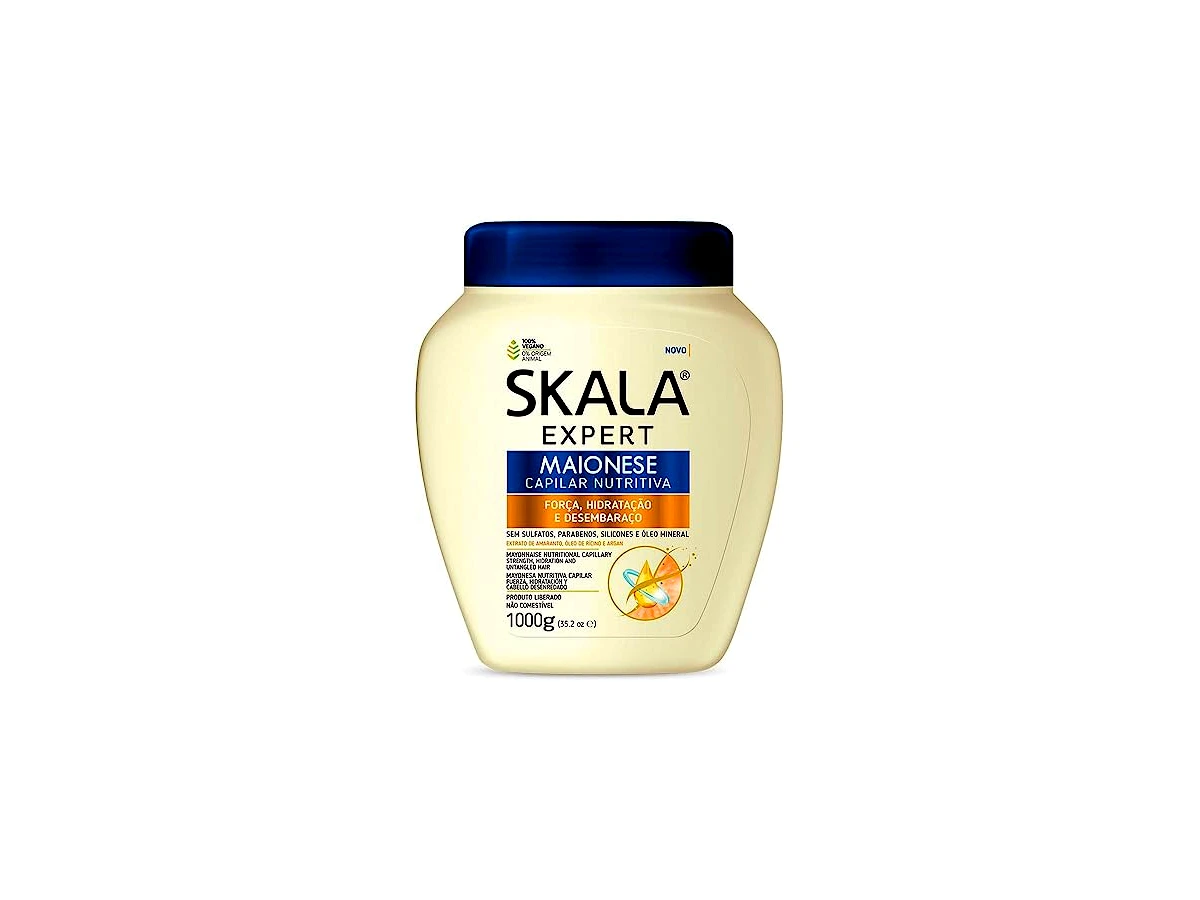 Revisão Skala Expert Maionese Capilar Creme de Tratamento 1000g: a escolha certa para nutrição densa em cabelos crespos