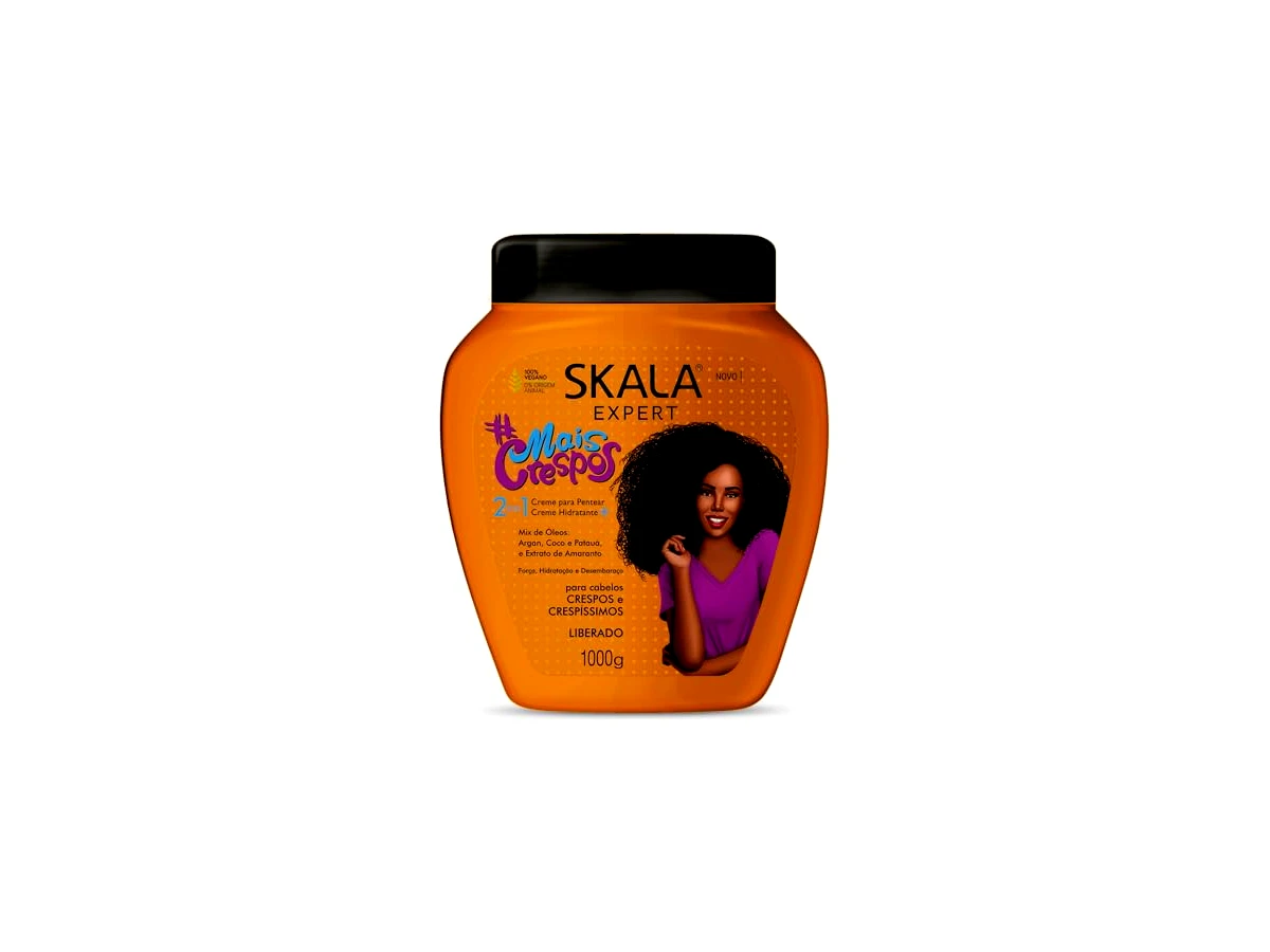 Revisão Skala Expert Mais Cachos Creme de Tratamento 2 em 1 1000g: a escolha certa para co-wash e volume natural