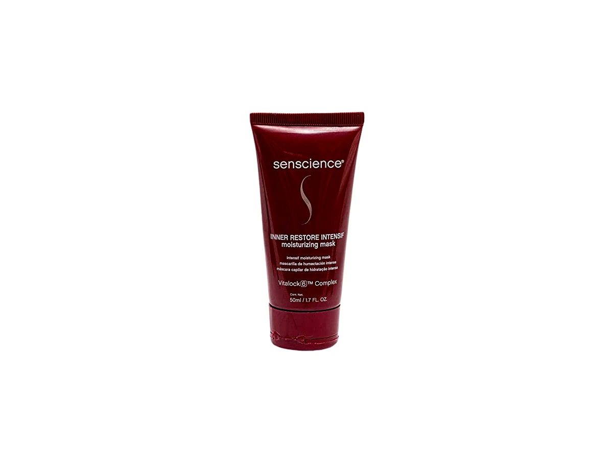 Revisão Senscience Inner Restore Intensif Moisturizing Masque: salvação pesada para fios grossos e descoloridos