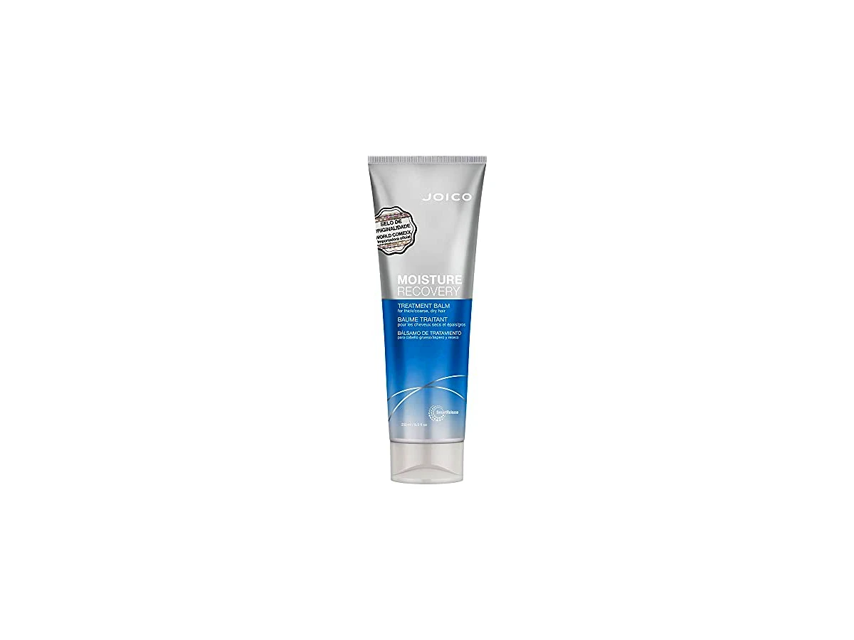 Revisão Joico Moisture Recovery Treatment Balm Ph 3.5-4.5 250ml: o melhor efeito "desmaia cabelo" para fios grossos e porosos