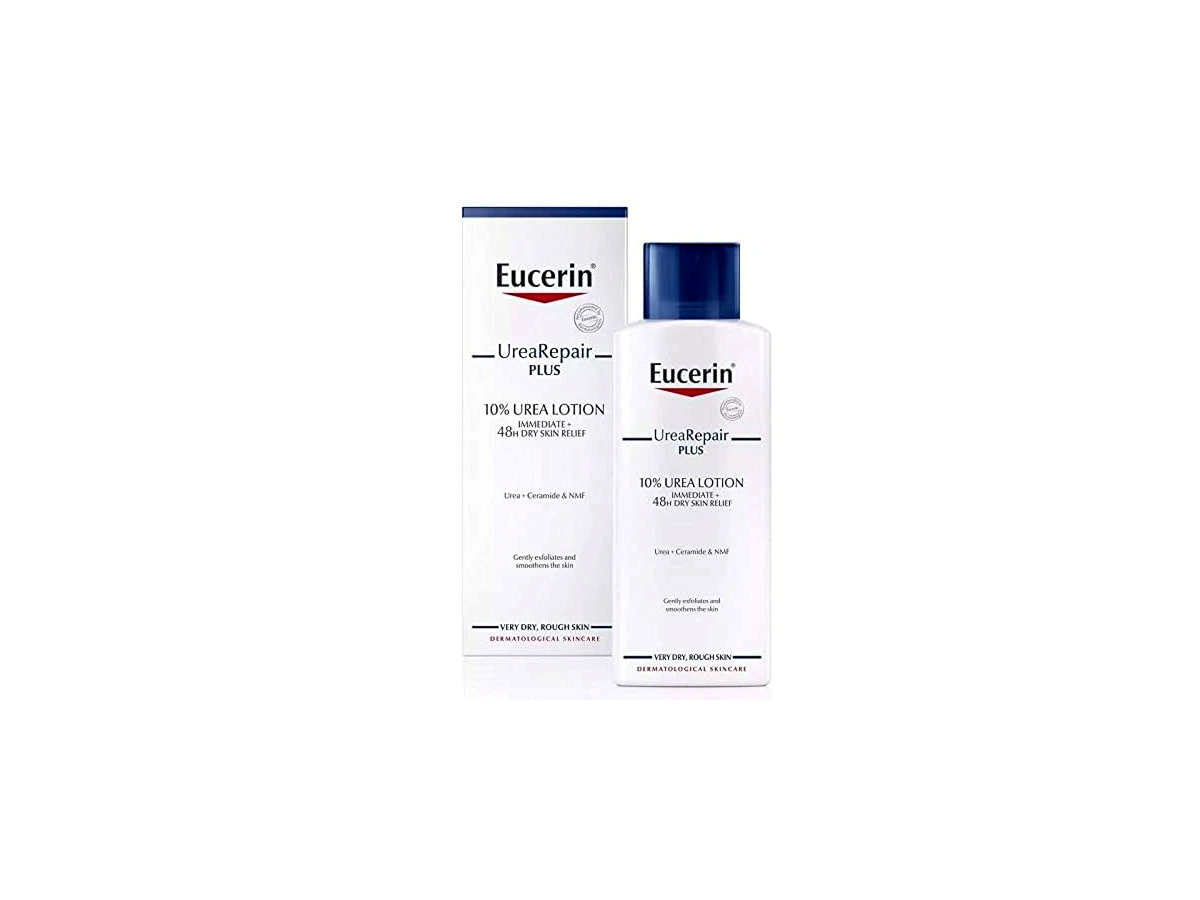 Revisão Eucerin Loção Hidratante Intensiva UreaRepair Plus 10% Ureia (250ml): esfoliação suave e hidratação para a aspereza severa