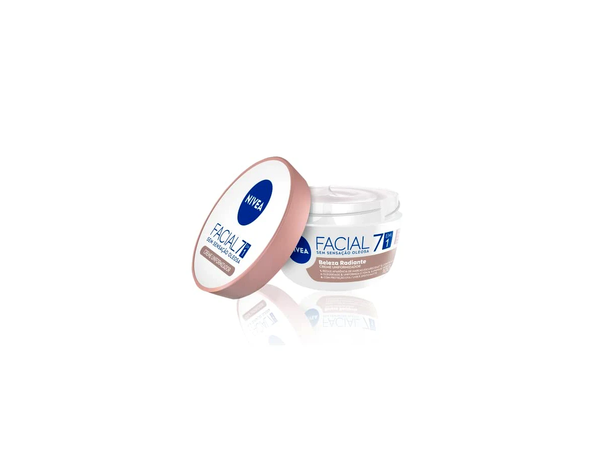 Revisão NIVEA Creme Facial Antissinais Hidratação Diária FPS 15 (100g): melhor rendimento para prevenção e uso antes da maquiagem