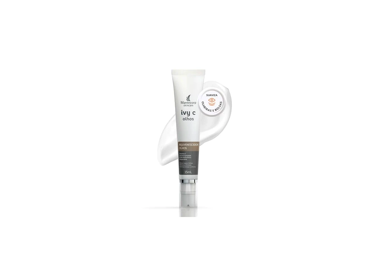 Revisão Creme Rejuvenescedor para a Área dos Olhos Mantecorp Skincare Ivy C Olhos 15g: luminosidade imediata e excelente custo-benefício