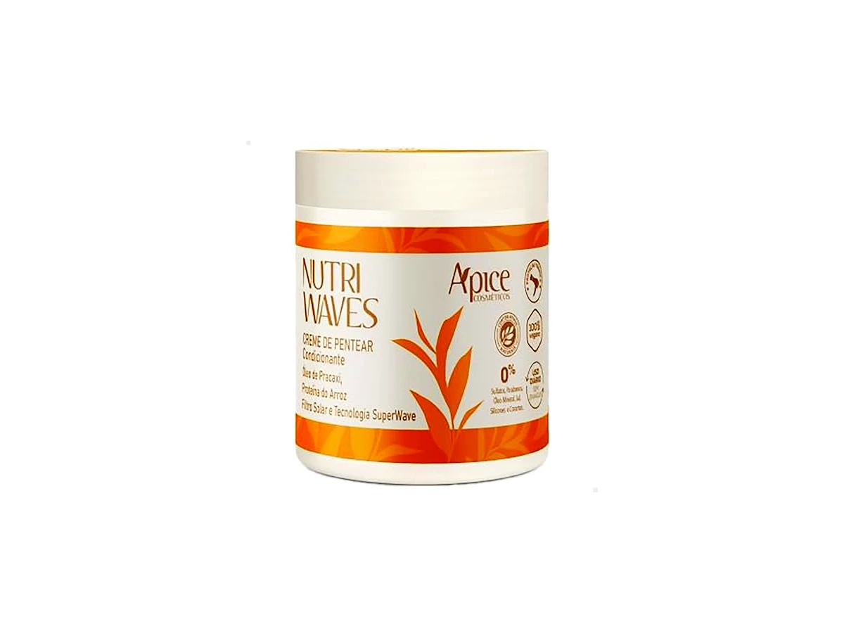 Revisão Apse Cosmetics Creme de Pentear Cachos e Ondas 300g: Fixação extrema e proteção térmica para quem ama usar difusor