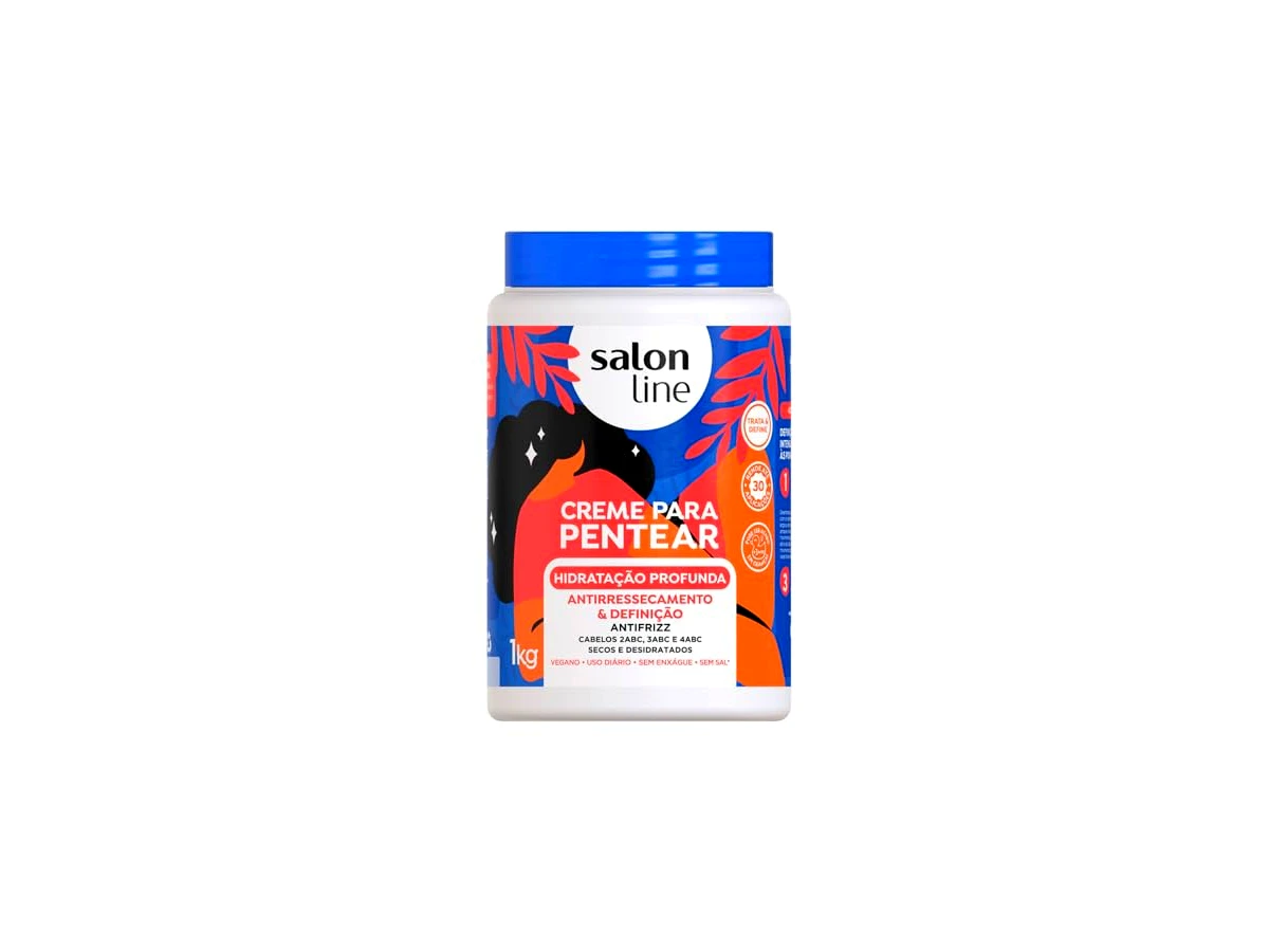 Revisão Creme para Pentear Hidratação Profunda Salon Line 1kg: O balde econômico para quem usa finalizador sem pena
