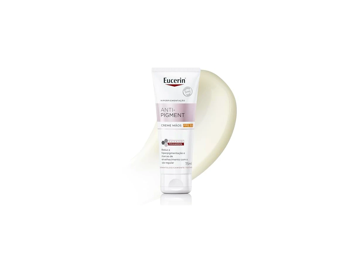 Revisão Eucerin Anti-Pigment Creme para as Mãos Anti-manchas FPS30 75ml: o tratamento definitivo contra manchas e fotoenvelhecimento