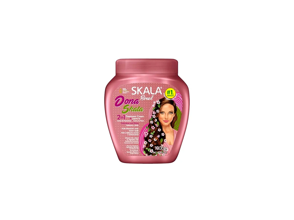 Revisão Creme de Tratamento 2 em 1 Skala Expert Dona Skala Nutrição 1000g: a melhor escolha para nutrir ondas e lisos sem pesar