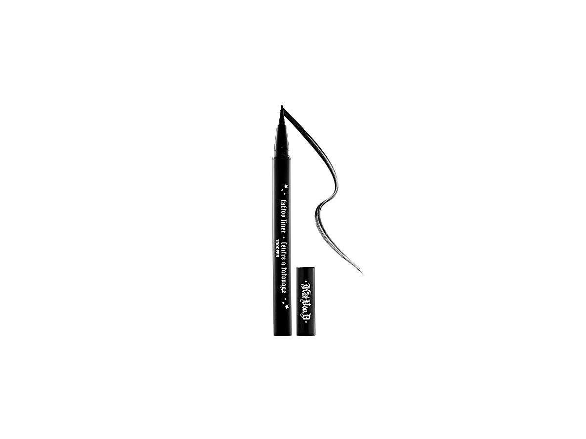 Revisão KVD Beauty Tattoo Liner Liquid Eyeliner - Trooper Black: Precisão de agulha com alta resistência