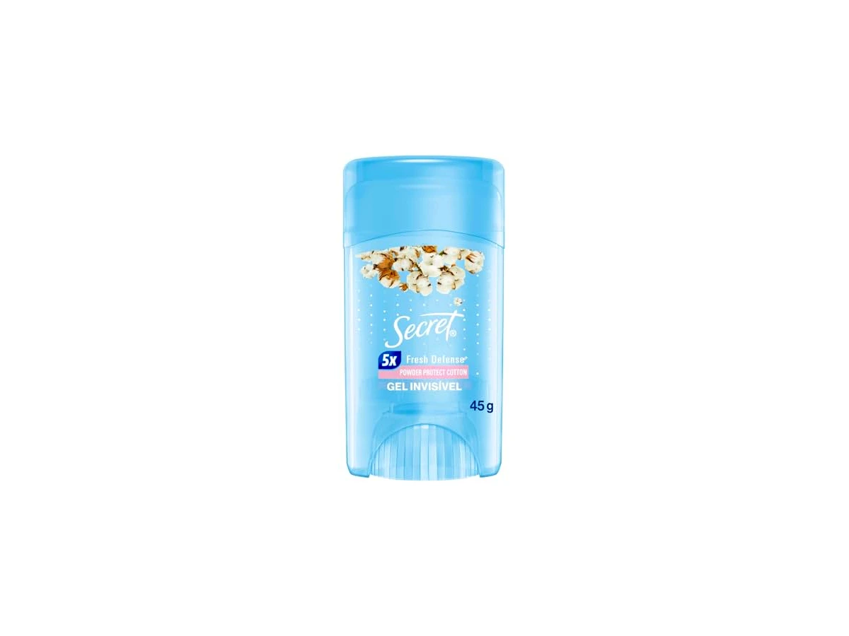 Revisão Secret Gel Antitranspirante Clear Powder Feminino 45g: o fim das manchas nas roupas escuras