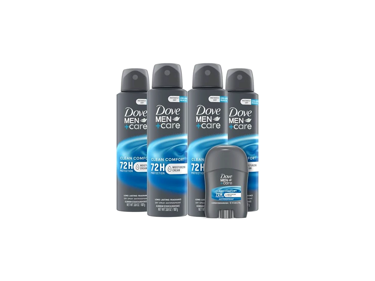 Revisão Desodorante Antitranspirante Aerosol Dove Men+Care Clean Comfort 150ml: a escolha certa para combater o ressecamento das axilas