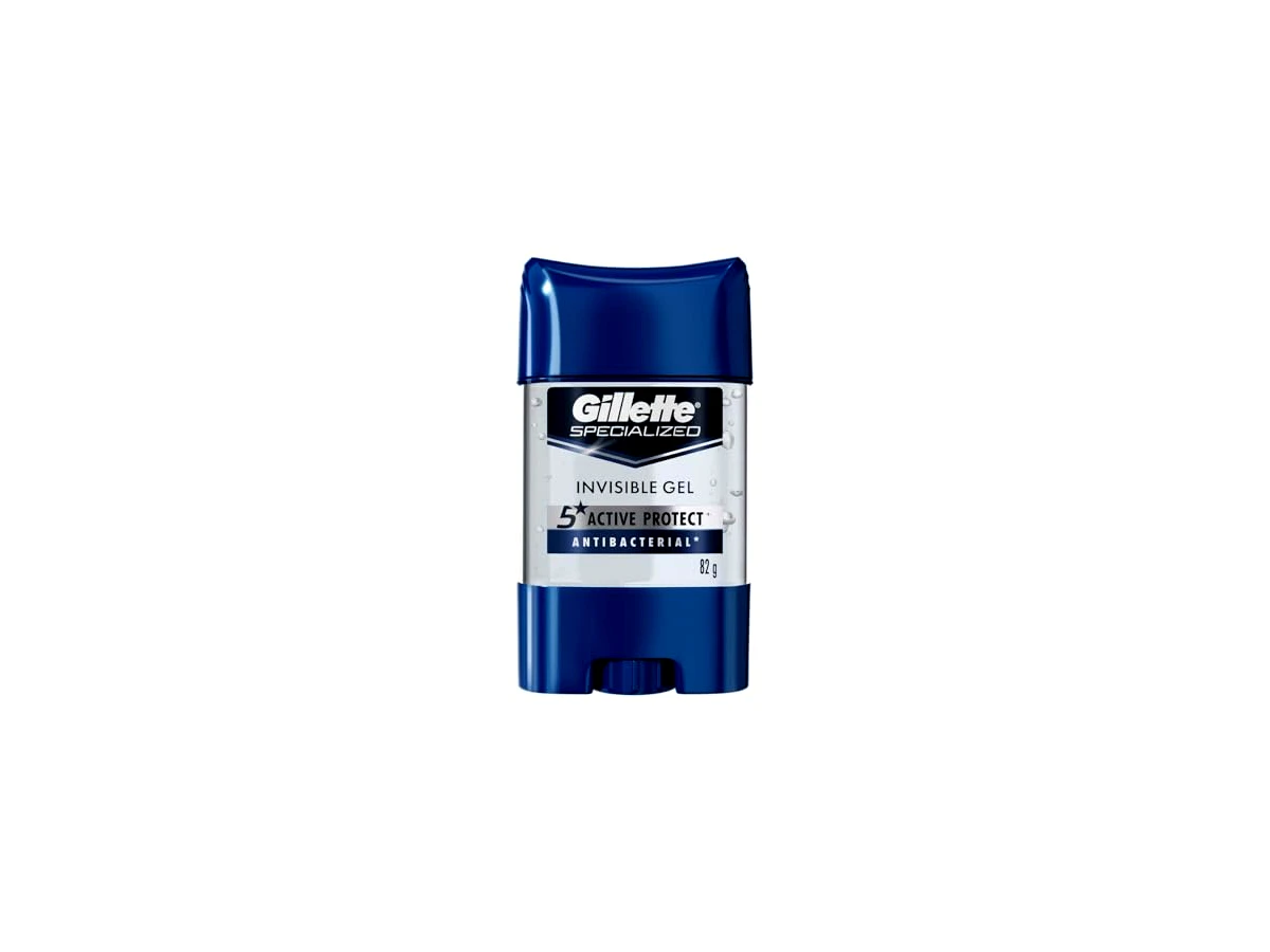 Revisão Desodorante Antitranspirante Gel Gillette Clear Gel Antibacterial 82g: proteção invisível que preserva suas camisetas